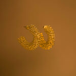 Arracadas de Acero Inoxidable - Filo fondo oscuro