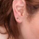 Piercing Dorado de Acero Inoxidable de Estrella - Imagen 2